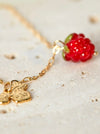 Cute Raspberry Necklace