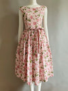 French Vintage Rose Dress