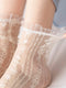 Romantic Lace Jacquard Socks