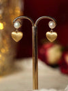 Pearl Heart Shape Pendant Earrings/Necklace