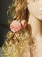 Flower Cloth Hair Pin