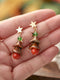 Retro Czech Bead Earrings