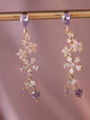 Cherry Blossom Drop Earrings