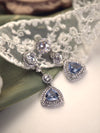 Retro CZ Diamonds Earrings