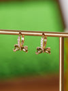 Bow CZ Diamond Earrings