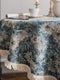 Vintage Floral Tassel Round Tablecloth