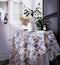 Blue Floral Tablecloth