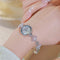 Four Leaf Clover Rhinestones Watch