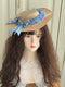 Vintage Flower Pearl Hat