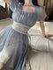 Fairycore Slim Waist Dress