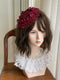 Vintage Wine Red Lolita Hat