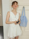 Elegant Lace Trim 2pcs Set