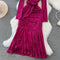 Elegant Sequined Fishtail Party Dress