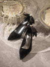 Perfect Pearl Bow Pointed Toe Shoes