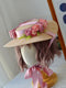 Vintage Flower Bow Hat