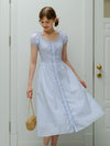 Romantic Frilled Collar Dress