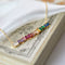 Colorful CZ Diamonds Necklace