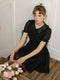 Black Doll Collar Dress