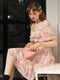 Sweet Floral Puffy Dress