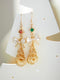 Vintage Christmas Tree Earrings