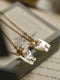 Cute Cat Pearl Necklace