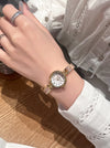 Glimmer Shell Dial Bracelet Watch