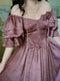 Vintage Rose Fishbone Waist Dress