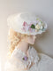 Lolita Lace Hat With Netting