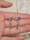 Butterfly CZ Diamond Earrings