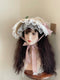 Vintage  Lace Bonnet Hat