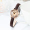 Vintage Leather Bracelet Watch