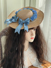 Vintage Flower Pearl Hat