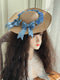 Vintage Flower Pearl Hat