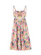 Romantic Floral Printed Dress