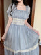 Fairycore Slim Waist Dress