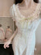 Palace Lace Frilled Dress