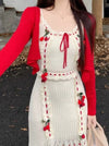 Floral Knitted Dress
