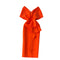 Beaded Pleated Ruffle Orange Dress