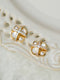 Vintage Quatrefoil Earrings/Necklace