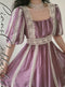 Vintage Pinkish Purple Dress