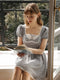 French Plaid Dress
