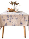 Rustic Cotton Linen Square/ Rectangle Tablecloth