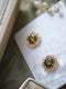 Four Leaf Clover CZ Diamond Earrings