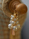 Pearl Christmas Tree Earrings