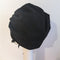 Gothic Black Beaded Bonnet Hat