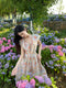 French Floral Dress
