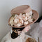 Vintage Wool Felt Flower Decorated Hat