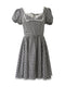 French Plaid Dress
