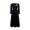 Hepburn Style Velvet Dress