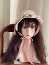 Fairycore Flower Bonnet Hat